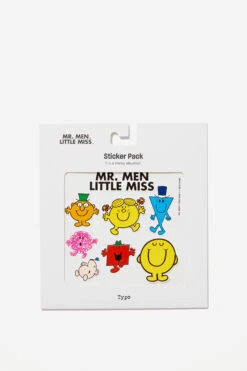 Typo Stickers & Washi Tape Mr. Men Sticker Pack