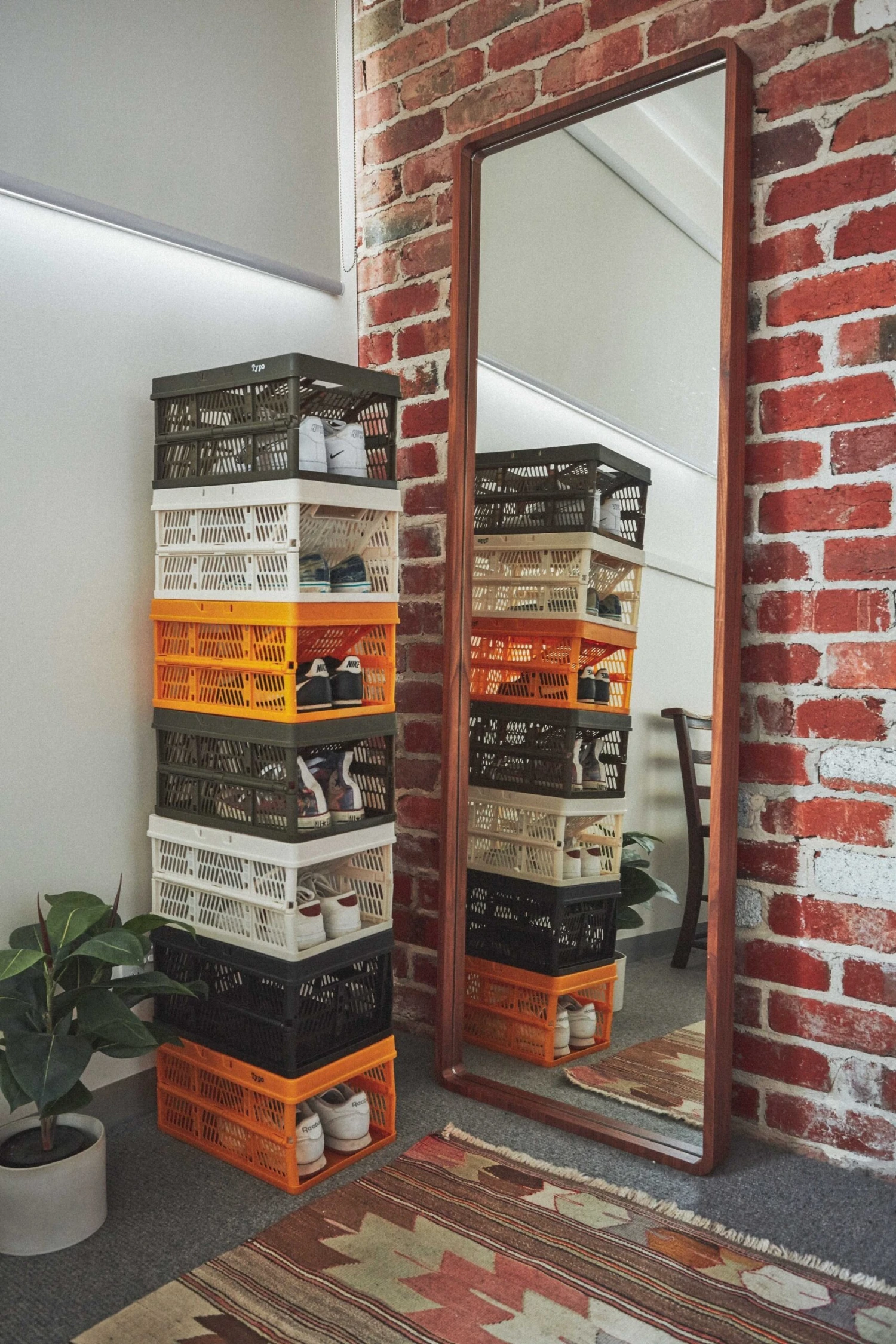 Typo Home Storage Midi Foldable Storage Crate 4 Typo Home Storage Midi Foldable Storage Crate - Image 2