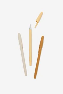 Typo Pens & Markers Black Ink Flow Writer Pen 3Pk