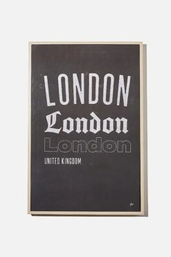 Typo Home Decor 40 X 60 Canvas Art