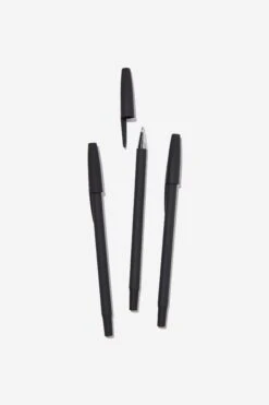 Typo Pens & Markers Blue Ink Flow Writer Pen 3Pk