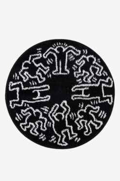 Typo Home Decor Keith Haring Floor Rug