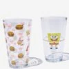 Typo Fun & Games SpongeBob Glass Tumbler Set Of 2 -Home Furnishings Shop 1684576 04 2