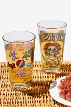 Typo Fun & Games Grateful Dead Glass Tumbler Set Of 2 -Home Furnishings Shop 1684576 16 1