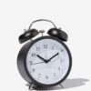 Typo Home Decor Alarm Bells Retro Clock -Home Furnishings Shop 1684713 01 2