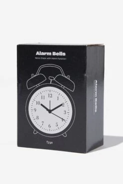 Typo Home Decor Alarm Bells Retro Clock 7 Typo Home Decor Alarm Bells Retro Clock -Home Furnishings Shop 1684713 01 3