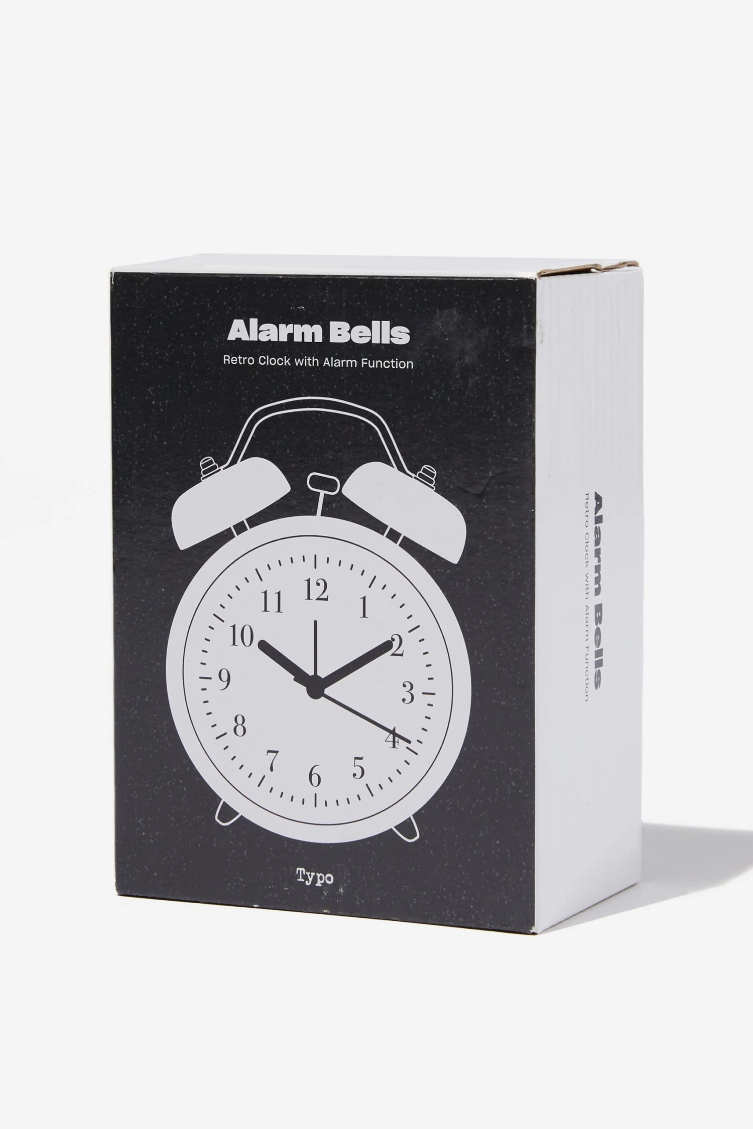 Typo Fun & Games Alarm Bells Retro Clock 5 Typo Fun & Games Alarm Bells Retro Clock - Image 3