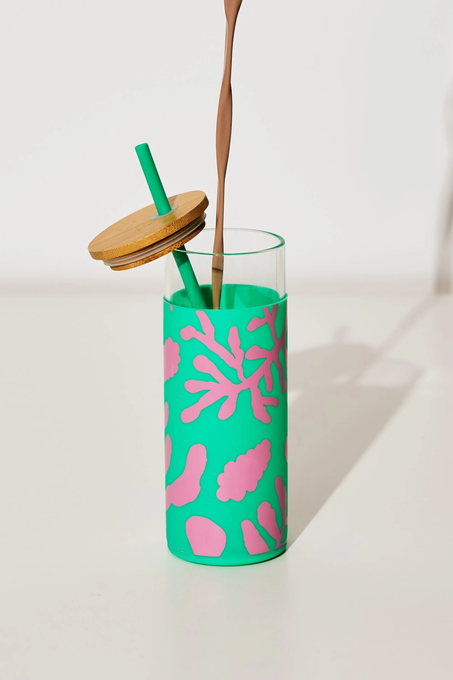 Typo Kitchen + Bar See Me Through Glass Smoothie Cup 4 Typo Kitchen + Bar See Me Through Glass Smoothie Cup - Image 2