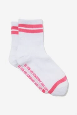 Typo Home Womens Quarter Crew Sock