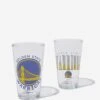 Typo Kitchen + Bar NBA Golden State Glass Tumbler Set Of 2 -Home Furnishings Shop 1685168 03 2