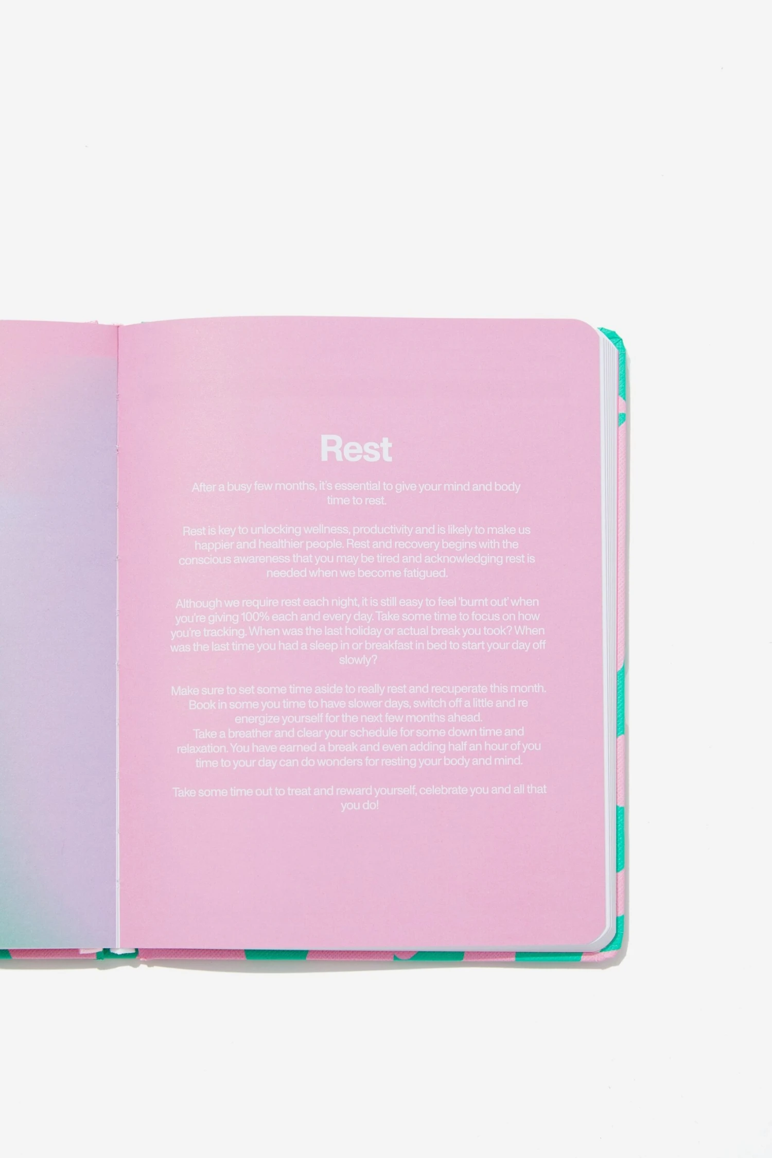 Typo Diaries & Planners Small Undated Wellness Diary 4 Typo Diaries & Planners Small Undated Wellness Diary - Image 2